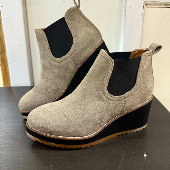 Corkys High Standards Booties in TOBACCO FAUX SUEDE